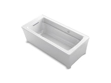 Load image into Gallery viewer, KOHLER 2594-W1-0 Archer 68&amp;quot; X 32&amp;quot; Freestanding Bath With Bask(R) Heated Surface in White
