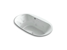 Load image into Gallery viewer, KOHLER K-5718-H2-95 Underscore Oval 72&amp;quot; x 42&amp;quot; drop-in whirlpool with heater without jet trim
