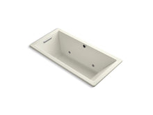 Load image into Gallery viewer, KOHLER K-1822-GCR-96 Underscore Rectangle 66&amp;quot; x 32&amp;quot; drop-in BubbleMassage(TM) Air Bath with chromatherapy
