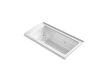 Load image into Gallery viewer, KOHLER K-1947-XHGHR Archer 60&amp;quot; x 30&amp;quot; integral flange Heated BubbleMassage air bath and whirlpool with right-hand drain
