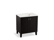 Load image into Gallery viewer, KOHLER K-99528-LG-1WU Poplin 30&amp;quot; bathroom vanity cabinet with legs and 2 doors
