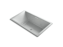 Load image into Gallery viewer, KOHLER K-1174-XH2G-95 Underscore Rectangle 72&amp;quot; x 42&amp;quot; drop-in whirlpool + BubbleMassage(TM) Air Bath with center drain
