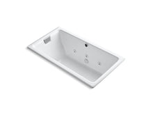 Load image into Gallery viewer, KOHLER K-856-HE-0 Tea-for-Two 66&amp;quot; x 36&amp;quot; drop-in whirlpool with reversible drain, custom pump location and heater without trim
