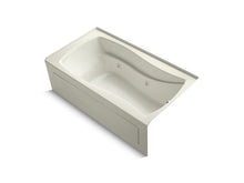 Load image into Gallery viewer, KOHLER K-1224-RAW Mariposa 66&amp;quot; x 36&amp;quot; alcove whirlpool bath with Bask heated surface, integral apron, integral flange, and right-hand drain
