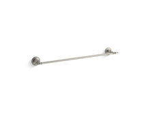 Load image into Gallery viewer, KOHLER 26524-BN Decorative 24&amp;quot; Towel Bar in Vibrant Brushed Nickel
