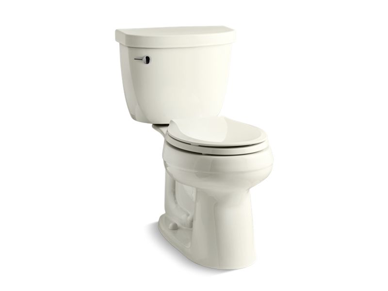 KOHLER 3851-96 Cimarron Comfort Height Two-Piece Round-Front 1.28 Gpf Chair Height Toilet With 10" Rough-In in Biscuit