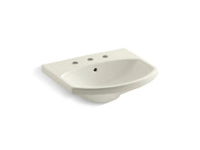 Load image into Gallery viewer, KOHLER K-2363-8 Cimarron Bathroom sink with 8&amp;quot; widespread faucet holes
