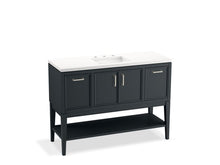 Load image into Gallery viewer, KOHLER K-33580-ASB Winnow 48&amp;quot; bathroom vanity cabinet with sink and quartz top
