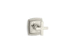 KOHLER Margaux Valve Trim With Cross Handle For Volume Control Valve, Requires Valve in Vibrant Polished Nickel