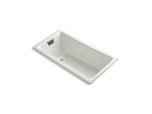 Load image into Gallery viewer, KOHLER K-852-GBN-NY Tea-for-Two 60&amp;quot; x 32&amp;quot; drop-in BubbleMassage air bath with Vibrant Brushed Nickel airjet finish
