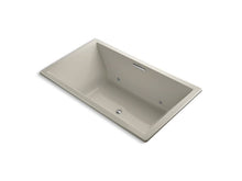 Load image into Gallery viewer, KOHLER K-1174-GVBCW-G9 Underscore Rectangle 72&amp;quot; x 42&amp;quot; drop-in VibrAcoustic + BubbleMassage(TM) Air Bath with Bask(TM) heated surface and chromatherapy and center drain
