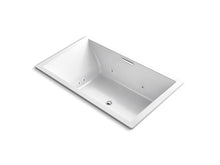 Load image into Gallery viewer, KOHLER K-1174-XHGH Underscore 72&amp;quot; x 42&amp;quot; Heated BubbleMassage air bath with whirlpool, center drain
