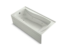 Load image into Gallery viewer, KOHLER K-1257-HL Mariposa 72&amp;quot; x 36&amp;quot; alcove whirlpool bath with integral apron, integral flange, left-hand drain and heater
