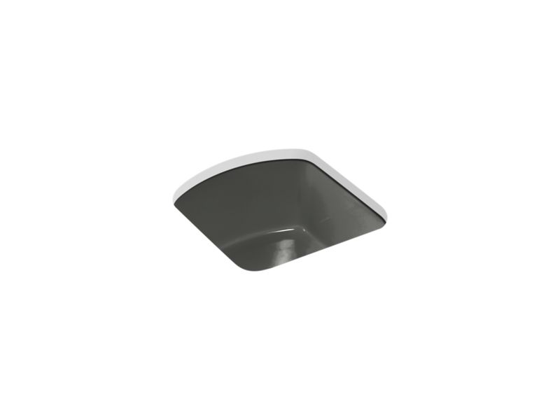 KOHLER Napa 18-3/4" x 18-11/16" x 9-5/8" Undermount bar sink with no faucet holes