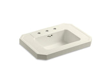 Load image into Gallery viewer, KOHLER K-2323-8-96 Kathryn Bathroom sink basin with 8&amp;quot; widespread faucet holes

