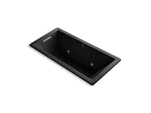 Load image into Gallery viewer, KOHLER K-1822-GCW-7 Underscore Rectangle 66&amp;quot; x 32&amp;quot; drop-in BubbleMassage(TM) Air Bath with reversible drain and Bask(TM) heated surface
