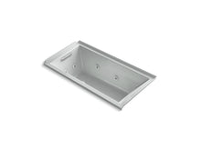 Load image into Gallery viewer, KOHLER K-1167-LH2-95 Underscore Rectangle 60&amp;quot; x 30&amp;quot; alcove whirlpool with integral flange and left-hand drain
