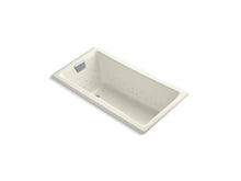 Load image into Gallery viewer, KOHLER K-852-GCP-96 Tea-for-Two 60&amp;quot; x 32&amp;quot; drop-in BubbleMassage air bath with Polished Chrome airjet finish
