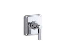 Load image into Gallery viewer, KOHLER T13175-4B-CP Pinstripe Valve Trim With Lever Handle For Transfer Valve, Requires Valve in Polished Chrome
