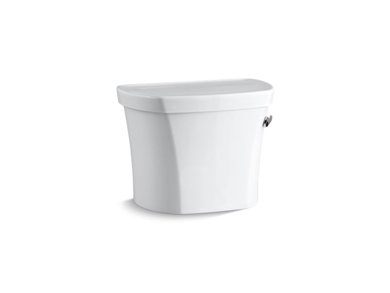 KOHLER K-4841-RA Wellworth 1.28 gpf toilet tank with right-hand trip lever for 14" rough-in