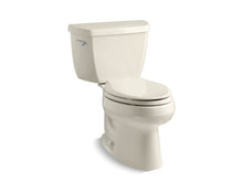 Load image into Gallery viewer, KOHLER 3575-47 Wellworth Classic Two-Piece Elongated 1.28 Gpf Toilet in Almond
