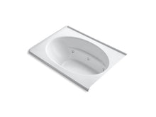 Load image into Gallery viewer, KOHLER K-1112-RH-0 Windward 60&amp;quot; x 42&amp;quot; alcove whirlpool with integral flange, right-hand drain and heater
