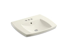 Load image into Gallery viewer, KOHLER K-2381-4-96 Kelston Drop-in bathroom sink with 4&amp;quot; centerset faucet holes
