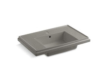 Load image into Gallery viewer, KOHLER K-2758-1-K4 Tresham 30&amp;quot; pedestal bathroom sink basin with single faucet hole
