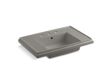 Load image into Gallery viewer, KOHLER K-2758-8-K4 Tresham 30&amp;quot; pedestal bathroom sink basin with 8&amp;quot; widespread faucet holes
