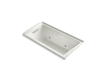 Load image into Gallery viewer, KOHLER K-1167-GVCLW-NY Underscore Rectangle 60&amp;quot; x 30&amp;quot; alcove VibrAcoustic + BubbleMassage(TM) Air Bath with Bask(TM) heated surface, chromatherapy and left hand drain
