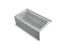 Load image into Gallery viewer, KOHLER K-1122-LA Archer 60&amp;quot; x 32&amp;quot; alcove whirlpool bath with integral apron, integral flange and left-hand drain
