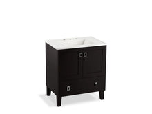 Load image into Gallery viewer, KOHLER K-99529-LG-1WU Poplin 30&amp;quot; bathroom vanity cabinet with legs, 2 doors and 1 drawer
