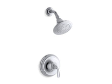 Load image into Gallery viewer, KOHLER TS10276-4E-CP Forté Sculpted Rite-Temp Shower Trim With 2.0 Gpm Showerhead in Polished Chrome
