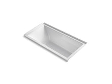 Load image into Gallery viewer, KOHLER K-1167-RFG-0 Underscore Rectangle 60&amp;quot; x 30&amp;quot; alcove BubbleMassage(TM) Air Bath with integral flange and right-hand drain
