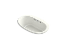 Load image into Gallery viewer, KOHLER K-5714-GW-NY Underscore Oval 60&amp;quot; x 36&amp;quot; drop-in BubbleMassage(TM) Air Bath with Bask heated surface
