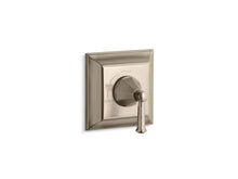 Load image into Gallery viewer, KOHLER TS463-4S-BV Memoirs Stately Rite-Temp Valve Trim With Lever Handle in Vibrant Brushed Bronze
