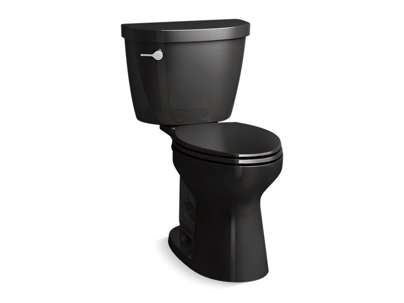 KOHLER K-31621 Cimarron Comfort Height Two-piece elongated 1.28 gpf chair height toilet