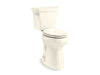 KOHLER K-25224 Highline Tall Two-piece elongated 1.28 gpf tall height toilet