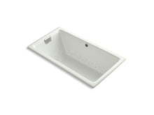 Load image into Gallery viewer, KOHLER K-856-GBN-NY Tea-for-Two 66&amp;quot; x 36&amp;quot; drop-in BubbleMassage air bath with Vibrant Brushed Nickel airjet finish
