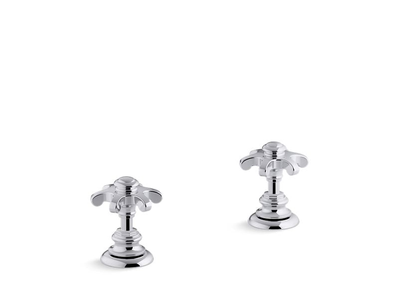 KOHLER K-T98071-3M Artifacts Deck-mount bath prong handle trim