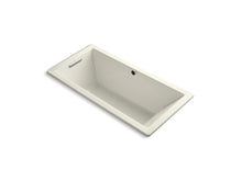 Load image into Gallery viewer, KOHLER K-1822-GW-96 Underscore Rectangle 66&amp;quot; x 32&amp;quot; drop-in BubbleMassage(TM) Air Bath with reversible drain and Bask(TM) heated surface
