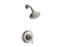 Load image into Gallery viewer, KOHLER TS10276-4E-BN Forté Sculpted Rite-Temp Shower Trim With 2.0 Gpm Showerhead in Vibrant Brushed Nickel
