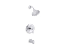 Load image into Gallery viewer, KOHLER K-TS395-4SG Devonshire Rite-Temp bath and shower trim with slip-fit spout and 1.75 gpm showerhead
