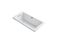 Load image into Gallery viewer, KOHLER K-1167-GH Underscore 60&amp;quot; x 30&amp;quot; Heated BubbleMassage air bath with end drain
