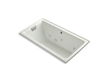 Load image into Gallery viewer, KOHLER K-856-LH-NY Tea-for-Two 66&amp;quot; x 36&amp;quot; alcove whirlpool with left-hand drain and heater without trim
