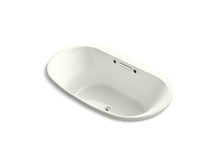 Load image into Gallery viewer, KOHLER K-5718-GW-NY Underscore Oval 72&amp;quot; x 42&amp;quot; drop-in BubbleMassage(TM) Air Bath with Bask heated surface
