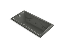 Load image into Gallery viewer, KOHLER K-865-HM-58 Tea-for-Two 72&amp;quot; x 36&amp;quot; drop-in whirlpool with reversible drain, heater and custom pump location without trim
