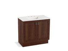 Load image into Gallery viewer, KOHLER K-99531-TK-1WE Poplin 36&amp;quot; bathroom vanity cabinet with toe kick and 2 doors
