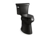 KOHLER K-25224 Highline Tall Two-piece elongated 1.28 gpf tall height toilet