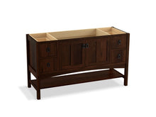 Load image into Gallery viewer, KOHLER K-99558-1WD Marabou 60&amp;quot; bathroom vanity cabinet with 2 doors and 4 drawers
